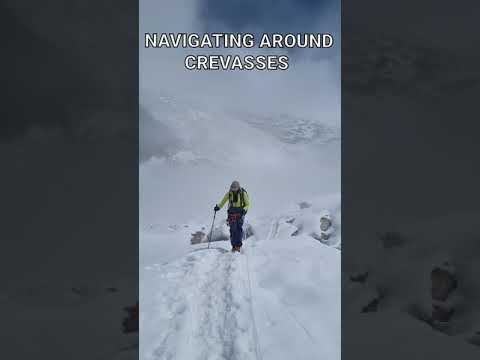 Dhaulagiri acclimatisation: camp 6600m to basecamp 4600m