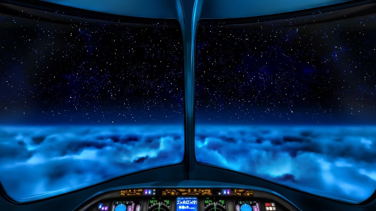 Airplane White Noise for Sleeping | Relaxing Airplane Sounds Live Stream