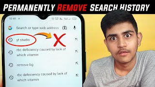 How To  Remove  Chrome Search History ⚡| How To Delete Chrome Search History Suggestions Permanently