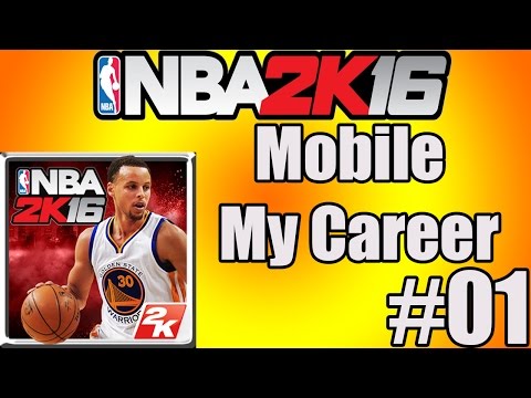 NBA 2k16 Mobile - MyCareer - #1 - Rookie Showcase + Interviews! (IOS/Android)