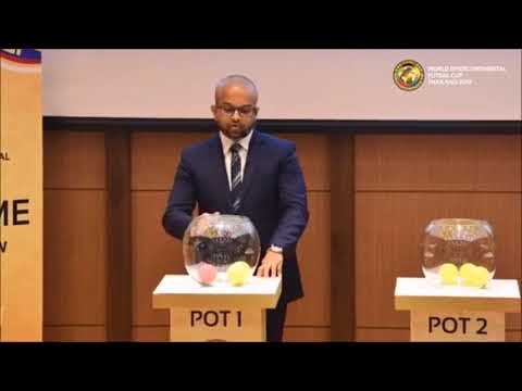 Sorteo World Intercontinental Futsal Cup 2019