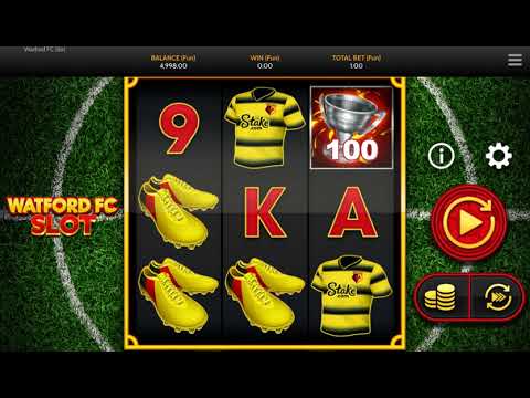 Watford FC Slot – Video Gameplay
