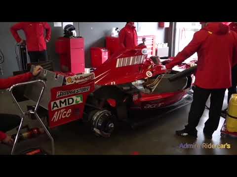 Ferrari F1 F2007 ex Kimi Räikkönen - V8 Engine Sound at Nürburgring Corse Clienti