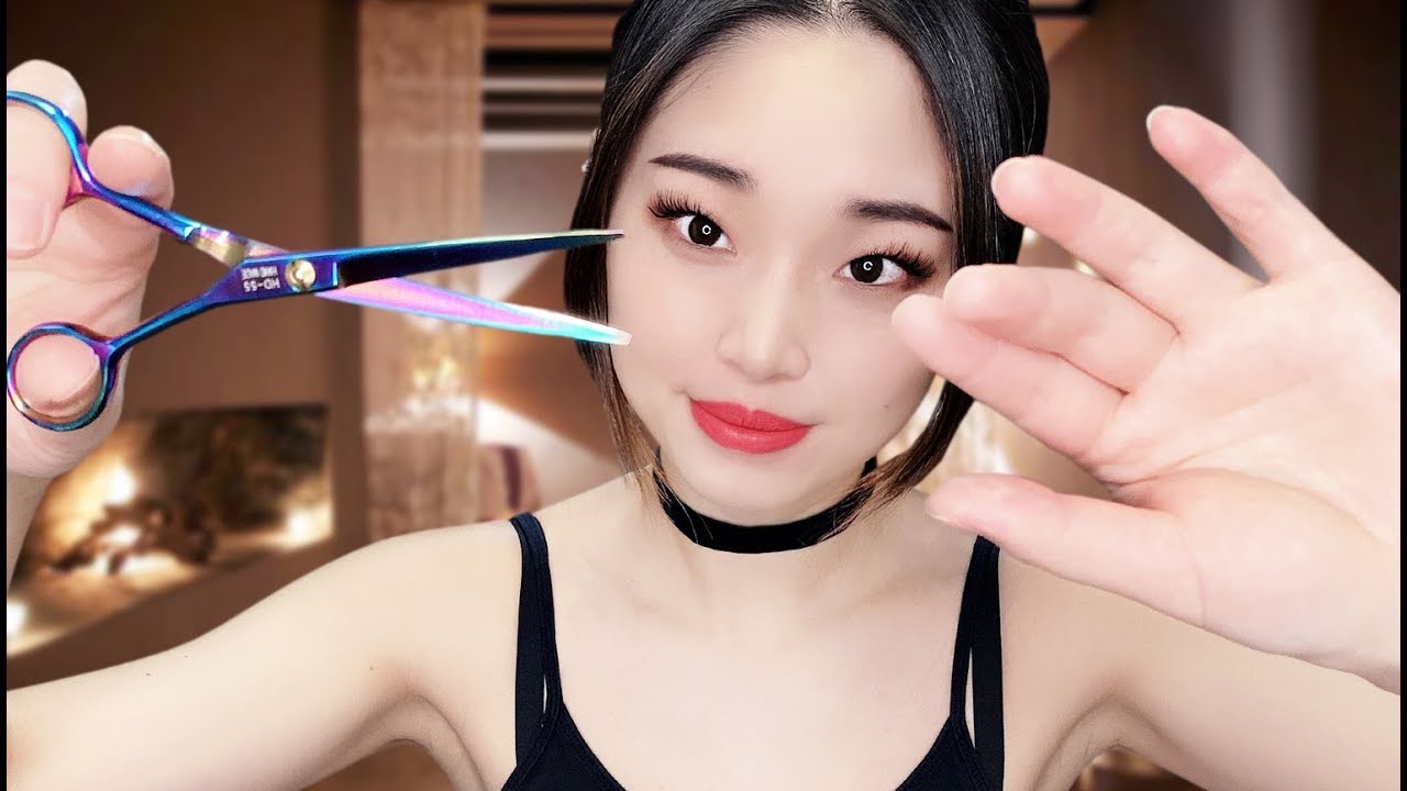 [ASMR] Relaxing Haircut ~ Scissors | Cut | Styling