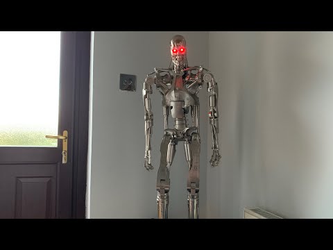 The Completed Build The Terminator/T800 Half Scale Model Overview