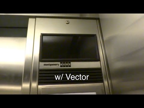"Montgomery Kone" Vector Hydraulic Elevator at Art Gallery Of Ontario in Downtown Toronto, ON.