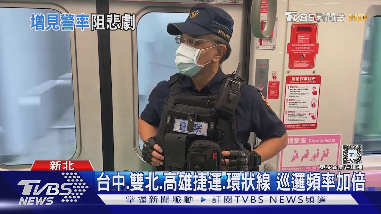 見警率增!每列車都有 中捷增派112警力維護