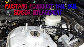 2015 2020 Mustang Ecoboost Fuel Rail Sensor Replacement