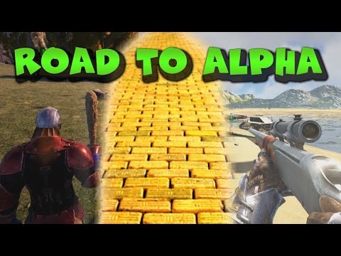 "EARLY RAIDS" - THE ROAD TO ALPHA  | Ark: Survival Evolved #1