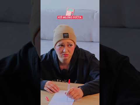 Miloško počítať vie. Len mu to nejde, keď mu to vysvetľuje mama 🤣#matematika #milosko #lubkakovacik