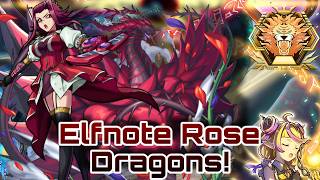 Elfnote Rose Dragons Master Rank - Yu-Gi-Oh! Master Duel