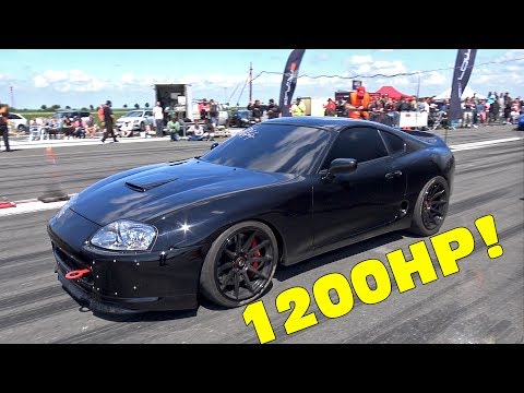 1200HP TOYOTA SUPRA - INSANE ACCELERATIONS!