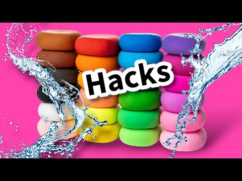 6 Super Soft Clay Hacks💡 !