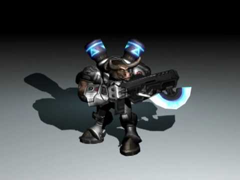 Starcraft 2 Tauren Space Marine