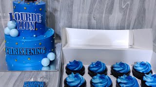 How to Achieve Navy Blue Icing