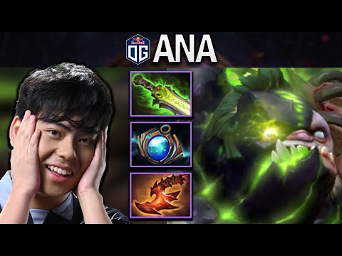 OG.ANA SMURF PUDGE WITH ETHEREAL-AETHER - DOTA 2 7.28 GAMEPLAY