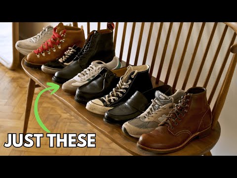 You Only Need 6 Pairs Of Shoes