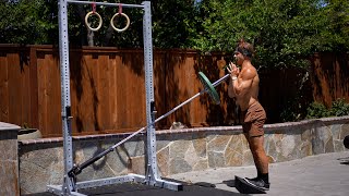 Landmine Calf Raise exercise video thumbnail
