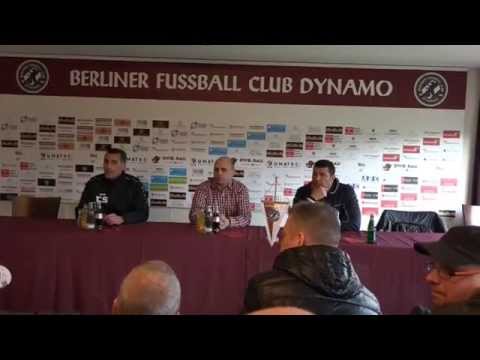 Die Pressekonferenz nach dem Spiel: BFC Dynamo - FC Viktoria 1889 Berlin (Regionalliga Nordost)