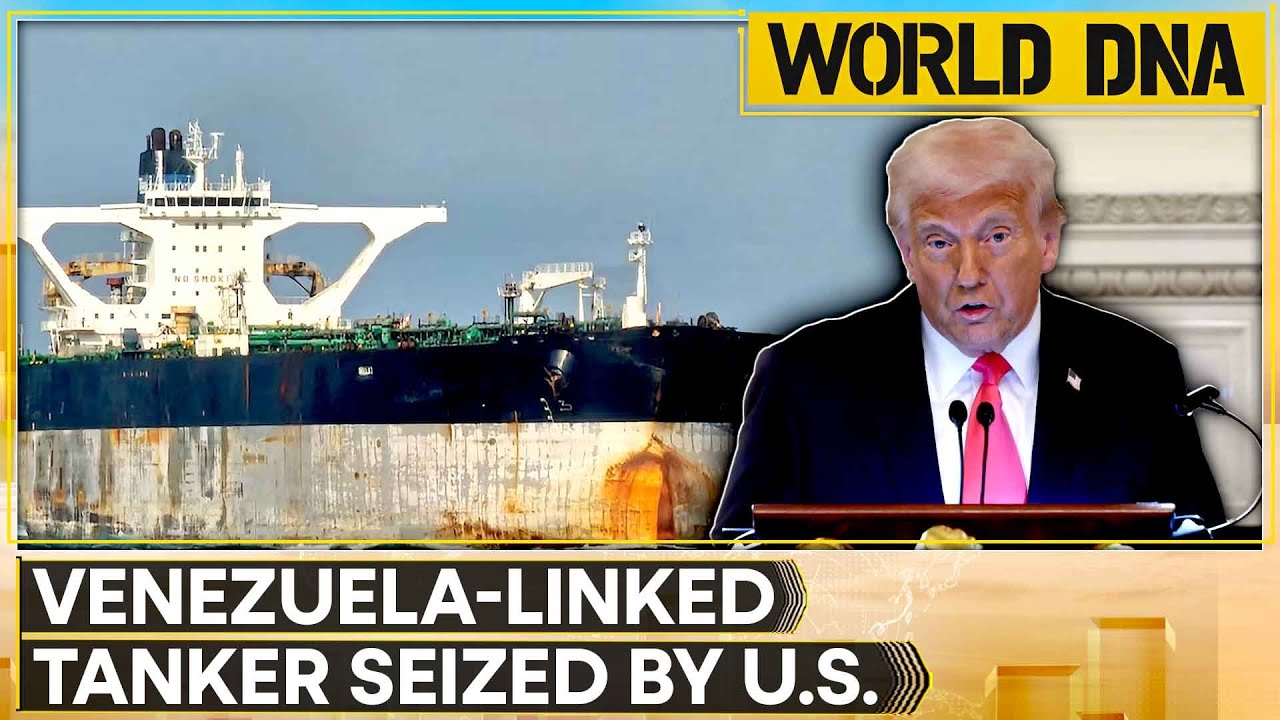 U.S. Seizes Venezuela-Linked Russian Tanker | Trump To 'Purchase' Greenland | World DNA LIVE