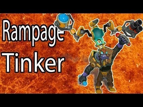 Dota 2 Rampage Tinker