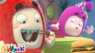 Oddbods Full Episode 🍔 Restaurant Dash! 🍔 Oddbods Food with Friends | Funny Cartoons for Kids