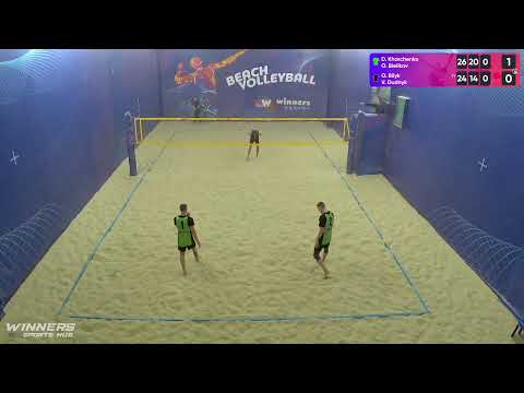 22:10 D. Kharchenko / O. Bielikov - O. Bilyk / V. Dudnyk 01.12.2022 | Winners Beach Volleyball