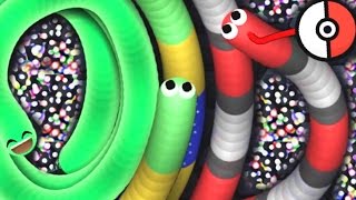 POKEMON IN SLITHER.IO?!? - Brand New PokeBall Pokemon Slither.io Skin - Top Player With No Kills!