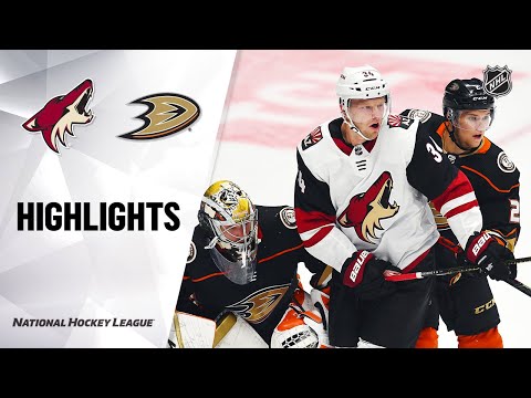 Coyotes @ Ducks 10/03/19 Highlights