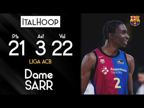 Dame Sarr - Liga ACB - Highlights vs Río Breogán - 21 points