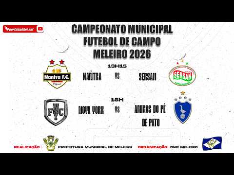 Campeonato Municipal Futebol de Campo 2026 Meleiro SC