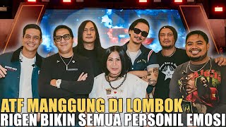 RIGEN RESMI JADI VOKALIS BARU ATF.. VINCENT ANDRE SURYA RIGEN KE LOMBOK LAGI SERU BANGET