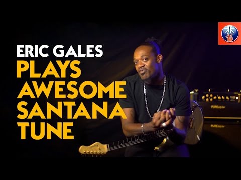 Eric Gales Plays Awesome Santana Tune