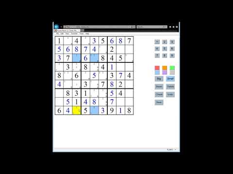 X-Wing Sudoku Technique Explained