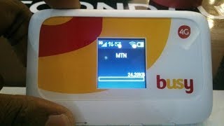 How to Unlock Busy MF 910 MiFi for free