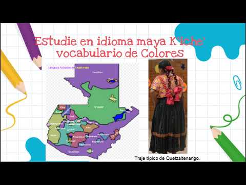 study K'iche' in Guatemala Colors