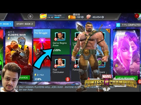 CAVALIER JOURNEY ACT 5.3.1 (Game begins Anew) EASY COMPLETION | MCOC GAMEPLAY IN HINDI |