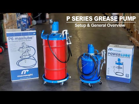 Macnaught P-Series Grease Pump Setup and General Overview