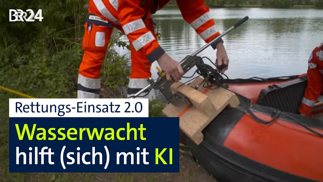 Rettungs-Einsatz mit KI: Wasserwacht hilft sich bei Auswertung von Sonar-Daten | Abendschau | BR24