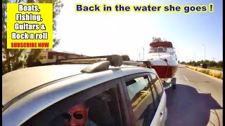 Day 7 - Back in the water she goes - Yeahh !
