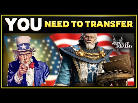 MUST KNOW for US PLAYERS ⚠ App & Transfer Guide to Continue Playing Properly Watcher of Realms - YouTube
