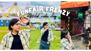 Funfair Adventure in Dronfield: Free Entry| 3 pounds per ride 🎢🎡 | Study in UK