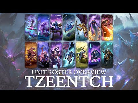 Tzeentch | Total War: Warhammer III Unit Roster Overview