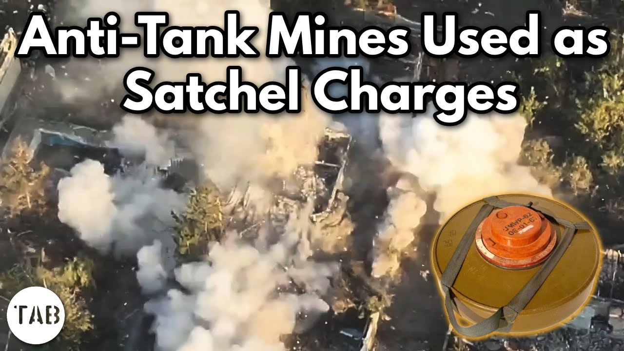 Anti-Tank Mines Used as Satchel Charges