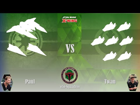 050-Squadron X-wing 2.5 Batrep - #145 "I will make this ship work, otherwise I will eat my shoe"