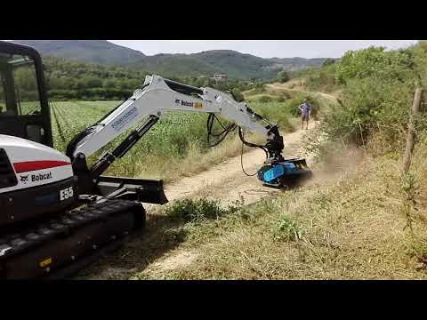 TRINCIA PER MINIESCAVATORI C4 - MULCHER HEAD FOR MINI-EXCAVATOR