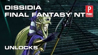 Dissidia Final Fantasy NT Unlocks