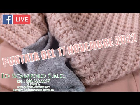 PUNTATA N.50 del 17/11/2022 - Lo Scampolo di Antonioli - 🇮🇹 TESSUTI SARTORIA E ABBIGLIAMENTO MODA 🇮🇹