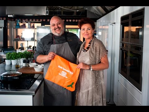 Nie marnuj jedzenia. Jolanta Kwaśniewska gotuje z Marco Ghia.