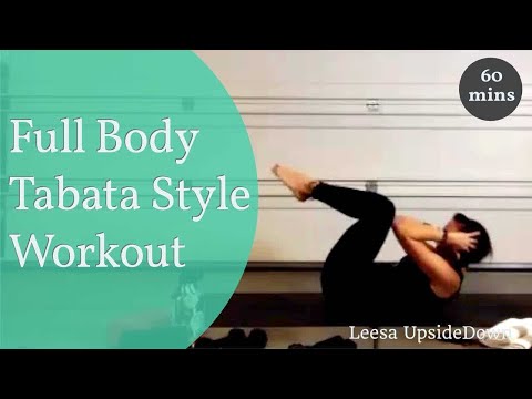 Full Body HIIT Workout//Hot Pilates Tabata Inspired 4/3/20